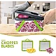 Mini Tocator de Legume 24-in-1: Mandolina de Bucatarie Multifunctionala