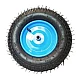 Roata roaba 400-8 pentru ax SUBTIRE 16'' Albastra MX274 Roata roaba 400-8 pentru ax SUBTIRE 16'' Albastra MX274