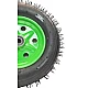 Roata roaba 350-8 cu rulment SPITE VERDE MX278 Roata roaba 350-8 cu rulment SPITE VERDE MX278