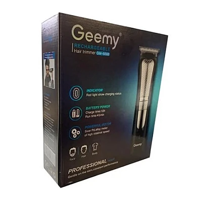 Trimmerul de par Geemy reincarcabil GM-6688 Trimmerul de par Geemy reincarcabil GM-6688