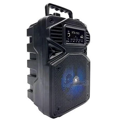 Difuzor Woofer KTS 1513 Portabil pentru Exterior cu Functii Bluetooth MP3 si Karaoke Difuzor Woofer KTS 1513 Portabil pentru Exterior cu Functii Bluetooth MP3 si Karaoke