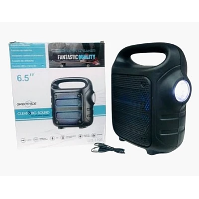 Boxa Portabila Wireless GTS-1705 KTS cu Difuzor de 6.5 inch Boxa Portabila Wireless GTS-1705 KTS cu Difuzor de 6.5 inch