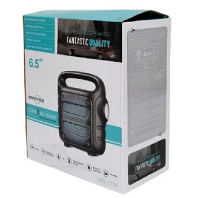 Boxa Portabila Wireless GTS-1705 KTS cu Difuzor de 6.5 inch Boxa Portabila Wireless GTS-1705 KTS cu Difuzor de 6.5 inch