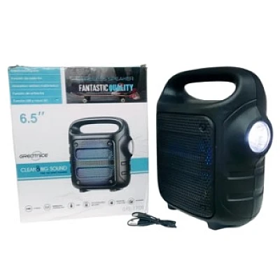 Boxa Portabila Wireless GTS-1705 KTS cu Difuzor de 6.5 inch Boxa Portabila Wireless GTS-1705 KTS cu Difuzor de 6.5 inch