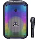 Boxa Portabila GTS-1726 Bluetooth 8 Inchi Lumini LED RGB cu Microfon Boxa Portabila GTS-1726 Bluetooth 8 Inchi Lumini LED RGB cu Microfon