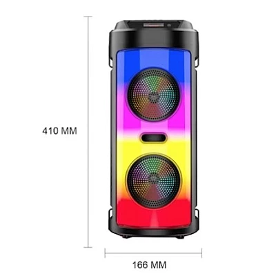 Boxa Portabila RGB ZQS-4248 cu Microfon Boxa Portabila RGB ZQS-4248 cu Microfon