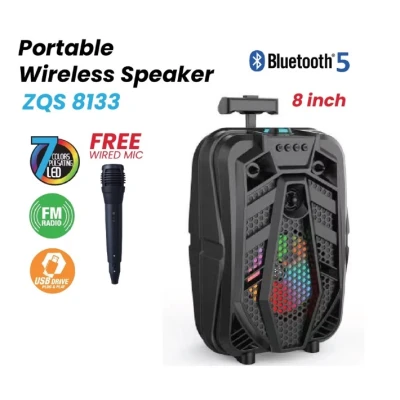 UB Boxa Portabila Tip Troler ZQS-8133 cu Microfon 100W UB Boxa Portabila Tip Troler ZQS-8133 cu Microfon 100W