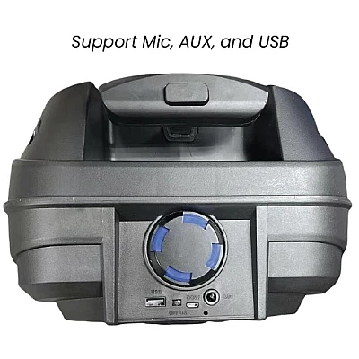 UB Boxa Portabila Tip Troler ZQS-8133 cu Microfon 100W UB Boxa Portabila Tip Troler ZQS-8133 cu Microfon 100W