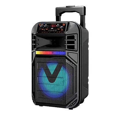 Boxa Portabila 12" Tip Troler KTS-1543 cu Microfon Boxa Portabila 12" Tip Troler KTS-1543 cu Microfon