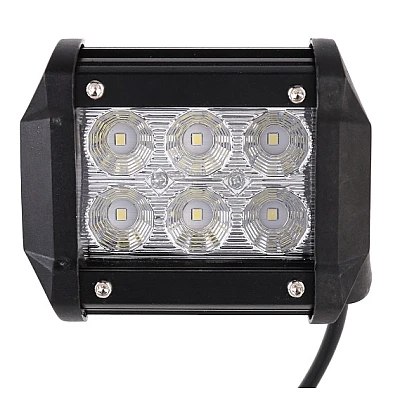 Proiector Offroad 18W 2x3 LED 12V-24V 1530 Lumeni 4/10 cm Proiector Offroad 18W 2x3 LED 12V-24V 1530 Lumeni 4/10 cm