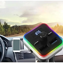 Modulator auto M26 cu Bluetooth si incarcare rapida 3.1 A Modulator auto M26 cu Bluetooth si incarcare rapida 3.1 A