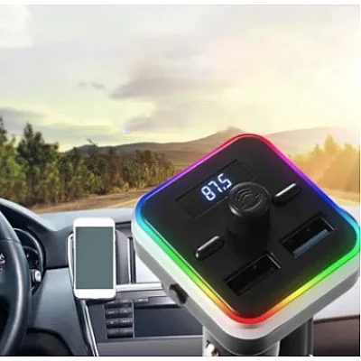 Modulator auto M26 cu Bluetooth si incarcare rapida 3.1 A Modulator auto M26 cu Bluetooth si incarcare rapida 3.1 A