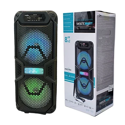 Boxa Portabila 8" GTS-1701 RGB cu Microfon