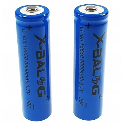 Set 2 Acumulatori 8800 mAH 3.7 V Li-ion model 18650 Set 2 Acumulatori 8800 mAH 3.7 V Li-ion model 18650