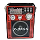 Radio XB-1051 BT X-Bass mp3 player cu suport card sd/usb Radio XB-1051 BT X-Bass mp3 player cu suport card sd/usb