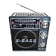 Radio cu Panou Solar XB-921 BT X-Bass mp3 player cu suport card sd/usb NEGRU Radio cu Panou Solar XB-921 BT X-Bass mp3 player cu suport card sd/usb NEGRU