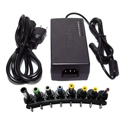 Incarcator universal pentru laptop Cu 7 conectori 12V / 15V / 16V / 18V / 19V / 20V / 24V Negru Incarcator universal pentru laptop Cu 7 conectori 12V / 15V / 16V / 18V / 19V / 20V / 24V Negru