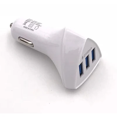 Adaptor Incarcare Bricheta Auto Cu 3 Port USB 4.2A Adaptor Incarcare Bricheta Auto Cu 3 Port USB 4.2A