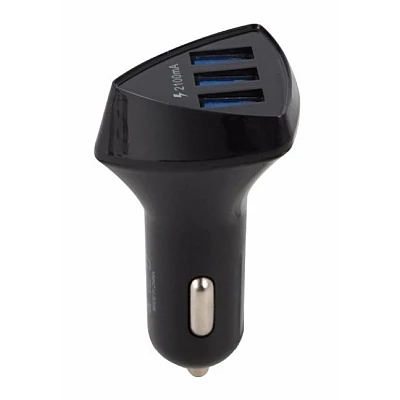 Adaptor Incarcare Bricheta Auto Cu 3 Port USB 4.2A Adaptor Incarcare Bricheta Auto Cu 3 Port USB 4.2A