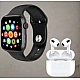 Set Ceas Smartwatch Inteligent si casti wireless BARBATI Set Ceas Smartwatch Inteligent si casti wireless BARBATI