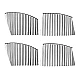 Set 4 parasolare retractabile auto geamuri laterale fata-spate GRI Set 4 parasolare retractabile auto geamuri laterale fata-spate GRI
