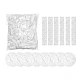 Set 100 Folii cu Elastic pentru acoperit boluri 22-38 cm Transparente Set 100 Folii cu Elastic pentru acoperit boluri 22-38 cm Transparente