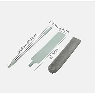Mop plat retractabil pentru curatarea prafului in spatiile inguste Mop plat retractabil pentru curatarea prafului in spatiile inguste