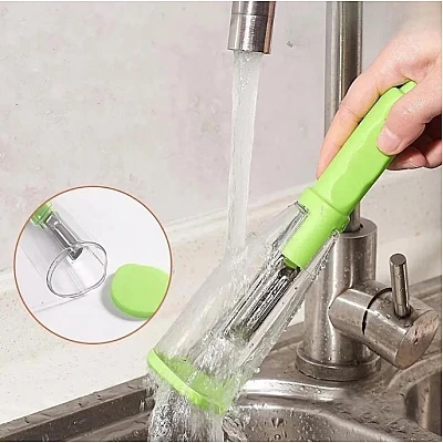 Decojitor cu cutie de colectare resturi din Plastic Verde Decojitor cu cutie de colectare resturi din Plastic Verde