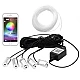Kit Lumini ambientale auto 5 LED x 6 m neon RGB, aplicatie prin Bluetooth Kit Lumini ambientale auto 5 LED x 6 m neon RGB, aplicatie prin Bluetooth