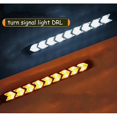 Set 2 Lumini LED pentru semnalizare cu sageti schimbare de culoare Set 2 Lumini LED pentru semnalizare cu sageti schimbare de culoare