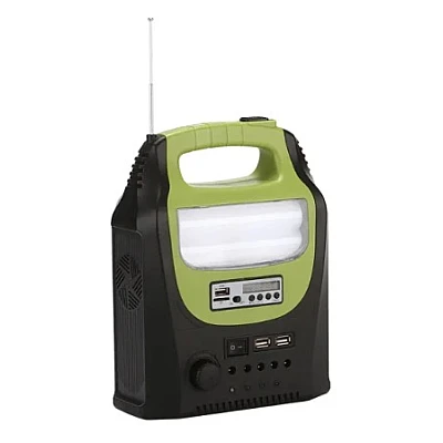 Kit solar GD-8072 cu lampa multifunctionala panou solar si 3 Becuri Kit solar GD-8072 cu lampa multifunctionala panou solar si 3 Becuri