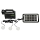 Kit solar GD-P30FM Radio cu lampa multifunctionala panou solar si 3 Becuri Kit solar GD-P30FM Radio cu lampa multifunctionala panou solar si 3 Becuri
