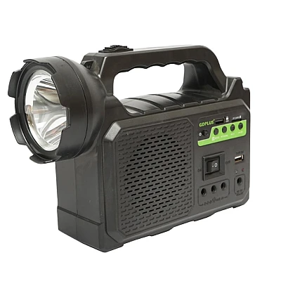 Kit solar GD-P30FM Radio cu lampa multifunctionala panou solar si 3 Becuri Kit solar GD-P30FM Radio cu lampa multifunctionala panou solar si 3 Becuri