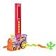 Set trenulet electric de jucarie cu 60 de piese domino Set trenulet electric de jucarie cu 60 de piese domino