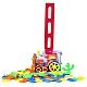 Set trenulet electric de jucarie cu 60 de piese domino Set trenulet electric de jucarie cu 60 de piese domino