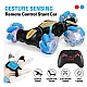 Masina RC cu telecomanda control cu gesturi 4WD rotativ pe doua fete