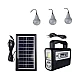 Kit solar GD-8028 Proiector Radio cu panou solar si 3 Becuri Kit solar GD-8028 Proiector Radio cu panou solar si 3 Becuri