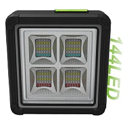 Proiector 144 LED Solar cu Baterie GD-2206A 4 Moduri de Iluminare 100W