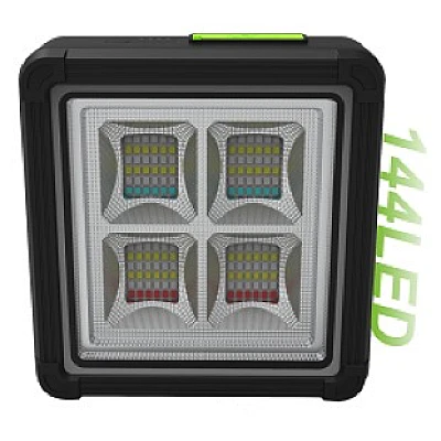 Proiector 144 LED Solar cu Baterie GD-2206A 4 Moduri de Iluminare 100W