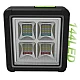 Proiector 144 LED Solar cu Baterie GD-2206A 4 Moduri de Iluminare 100W