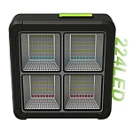 Proiector 224 LED Solar cu Baterie GD-2206B 4 Moduri de Iluminare 120W