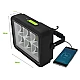 Proiector 308 LED Solar cu Baterie GD-2207B 4 Moduri de Iluminare 200W