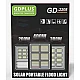 Proiector 200 LED Solar cu Baterie GD-2208B 300W