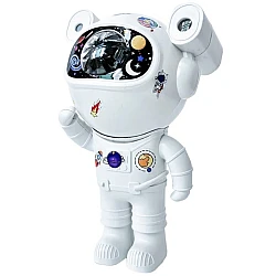 Proiector LED de Stele in forma de astronaut cu Stickere 