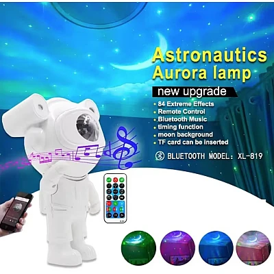 Proiector LED de Stele in forma de astronaut cu Stickere Proiector LED de Stele in forma de astronaut cu Stickere