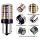Set 2 Becuri LED semnalizare ORANGE soclu Pw 180 grade LED 1156 led 144 SMD PW21 Set 2 Becuri LED semnalizare ORANGE soclu Pw 180 grade LED 1156 led 144 SMD PW21