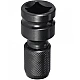 Adaptor de impact 1/2 pentru priza hexagonala patrata Adaptor de impact 1/2 pentru priza hexagonala patrata