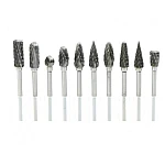 Set 10 Freze de Carbura MICI 3-6 MM  pentru Metal