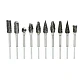 Set 10 Freze de Carbura MICI 3-6 MM  pentru Metal
