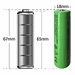 Set 2 Acumulatori ALBI Li-Ion Tip 18650 8800 mAh 3.7V terminal cu varf Set 2 Acumulatori ALBI Li-Ion Tip 18650 8800 mAh 3.7V terminal cu varf